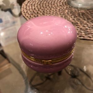Pink Macaroon Jewelry Box